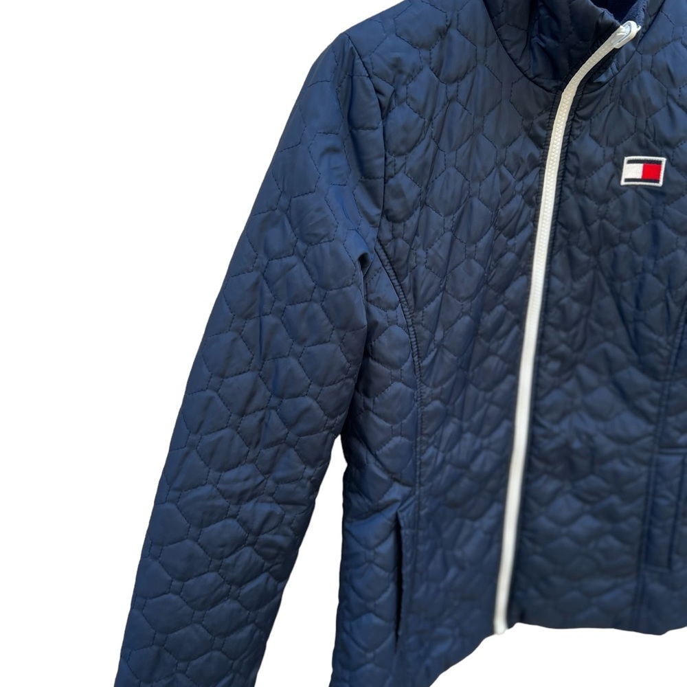 Tommy Hilfiger Classic Navy 3-In-1 All Weather Quilted Jacket Size Small - Picture 5 of 13